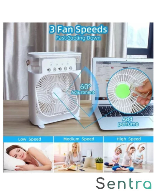 AIRCOOL Ventilador humidificador 3 en 1